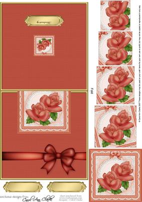 Just Roses No-hole Over the Edge N Spiral Pyramid