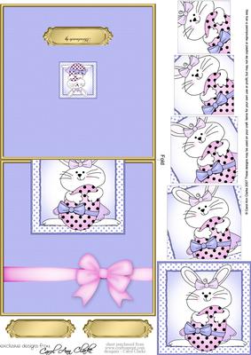 Little Bunny No-hole Over the Edge N Spiral Pyramid