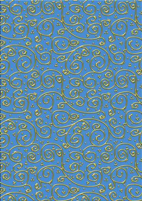 'gold Metallic Swirls' Backing Paper - Men's DIY Colours