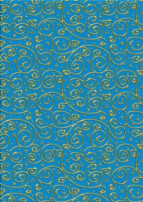 'gold Metallic Swirls' Backing Paper - Men's DIY Colours