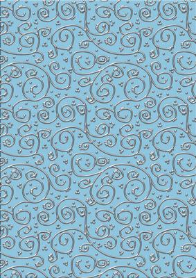 'metallic Swirls - Silver' Backing Paper - Pretty Daisy Colours