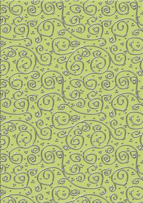 'metallic Swirls - Silver' Backing Paper - Pretty Daisy Colours