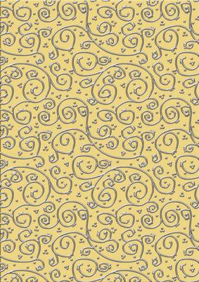 'metallic Swirls - Silver' Backing Paper - Pretty Daisy Colours