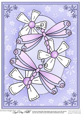 A4 Dreamy Dragonflies