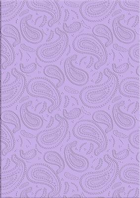 'paisley Embossed' Backing Paper - Pretty Daisy Colours