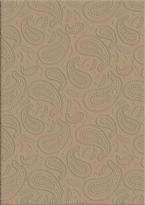 'paisley Embossed' Backing Paper - Pretty Daisy Colours