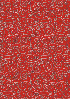 'metallic Swirls - Silver' Backing Paper - Mens DIY Colours