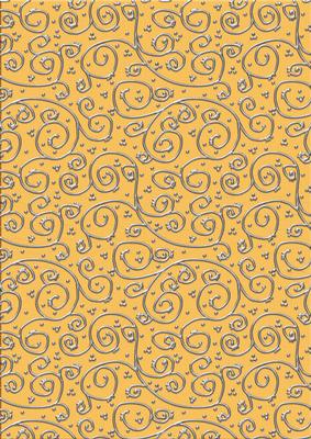 'metallic Swirls - Silver' Backing Paper - Mens DIY Colours