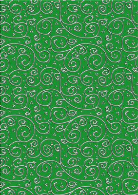 'metallic Swirls - Silver' Backing Paper - Mens DIY Colours
