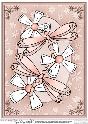 A4 Dreamy Dragonflies