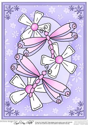 A4 Dreamy Dragonflies