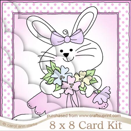 8 x 8 Little Bunny Kit with Scalloped Corners