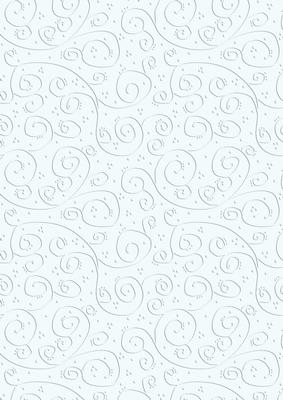 'swirls Embossed' Backing Paper - Shades of White