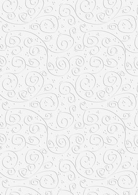 'swirls Embossed' Backing Paper - Shades of White