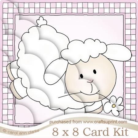 8 x 8 Little Lamb Kit with Scalloped Corners
