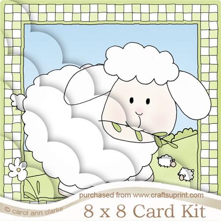 8 x 8 Little Lamb Kit with Scalloped Corners