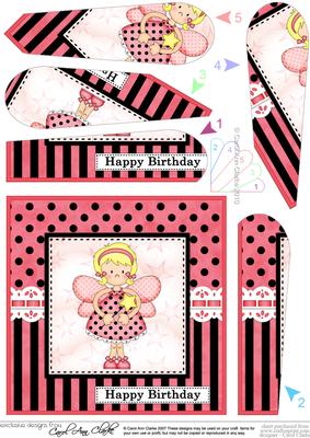 Girlz Fiz Fairy Fan Pyramage Topper