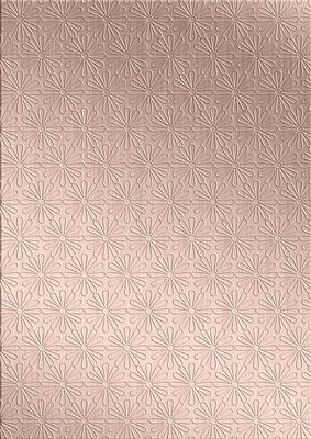 'metallic Daisy Embossed' Backing Paper