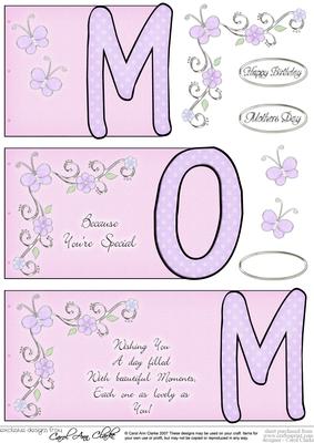Mom Book Sheet