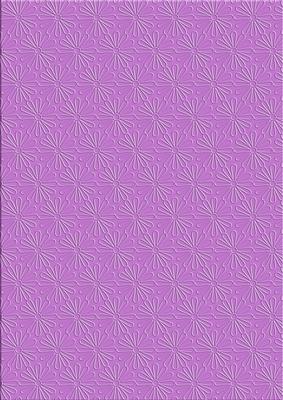 'daisy Embossed' Backing Paper - Luscious Berries Colours