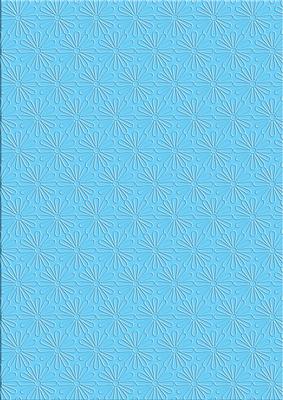 'daisy Embossed' Backing Paper - Luscious Berries Colours