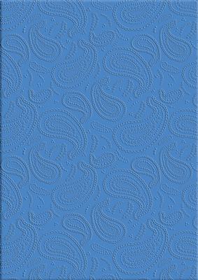 'paisley Embossed' Backing Paper - Mens DIY Colours