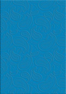 'paisley Embossed' Backing Paper - Mens DIY Colours