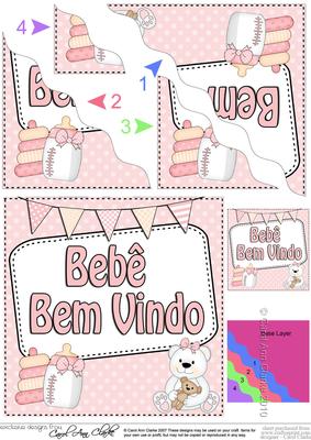 Portuguese New Baby Girl Wavy Corner Side Stacker