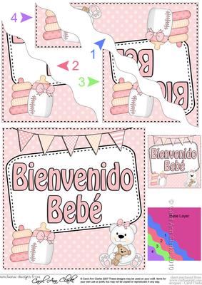 Spanish New Baby Girl Wavy Corner Side Stacker