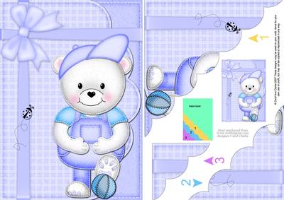 A5 Teddy Ed's Football Scallop Corner Side Stacker