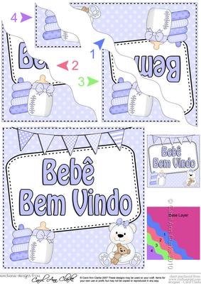 Portugese New Baby Boy Wavy Corner Side Stacker