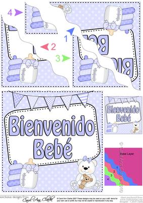 Spanish New Baby Boy Wavy Corner Side Stacker
