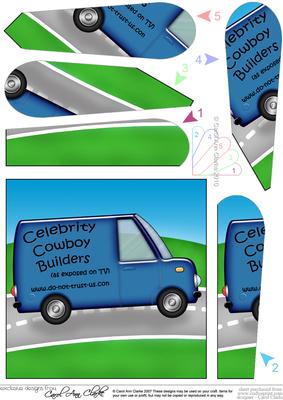 Cowboy Builders Fan Pyramage Topper