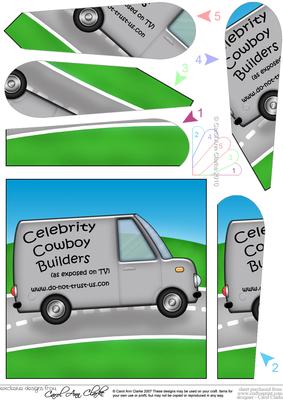 Cowboy Builders Fan Pyramage Topper