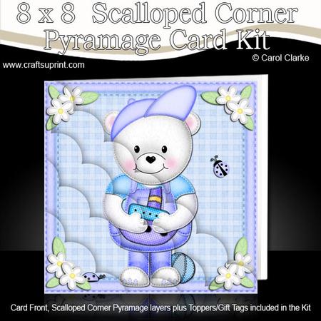 8 x 8 Teddy Ed's Boat Scalloped Corner Kit