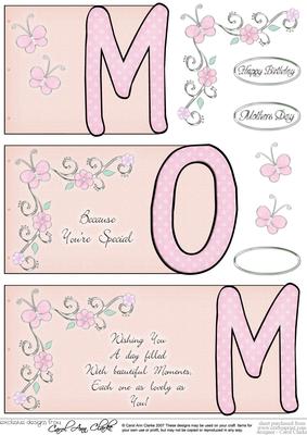 Mom Book Sheet