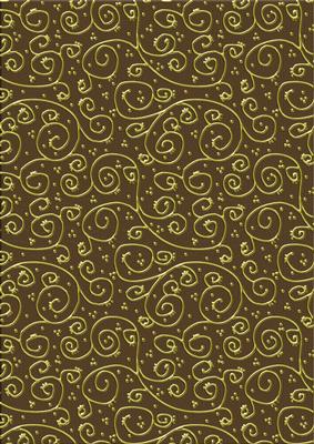 'gold Metallic Swirls' Backing Paper - Flowers and Pearls Co
