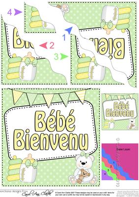 French New Baby Wavy Corner Side Stacker