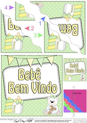 Portuguese New Baby Wavy Corner Side Stacker