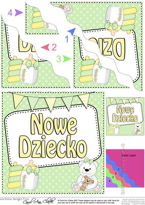 Polish New Baby Wavy Corner Side Stacker