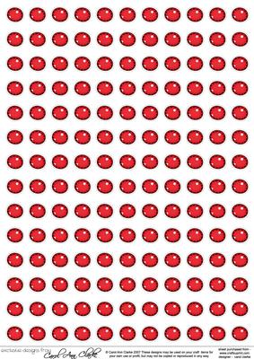 Xmas Dots of the I 3D Decoupage Sheet