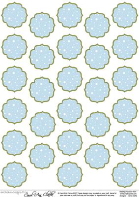 Small Blank Swing Tags or Blank Sentiment Layers