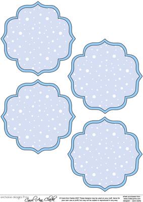 Large Xmas Gift Tags