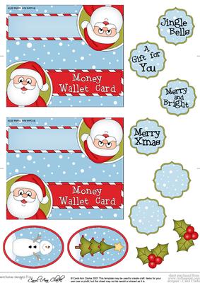 Dl Money Wallet Cello Bag Toppers to Fit Dl Cello Bags