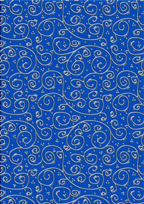 'metallic Swirls - Silver' Backing Paper