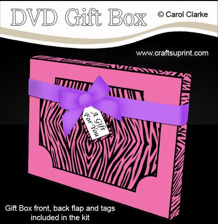3D Fun Animal Print Dvd or Console Game Gift Box Mini Kit