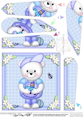 Teddy Ed's Boat Fan Pyramage Topper