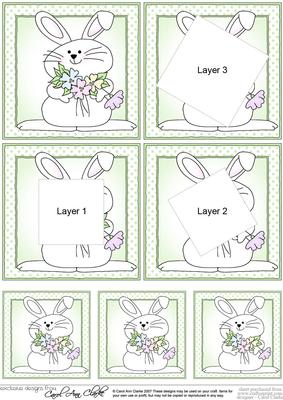Little Bunny Twisted Tunnel Topper