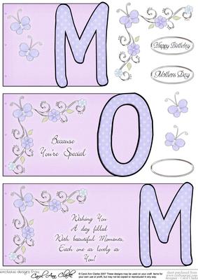 Mom Book Sheet
