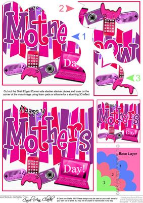 Mothers Day Gadgets Games & Gizmos Shell Edged Stacker